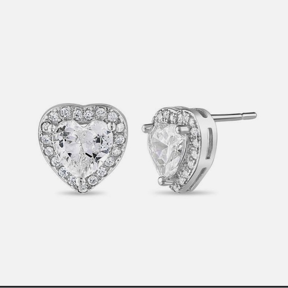 Stauer Heart shaped luxury earrings Valentine’s Day